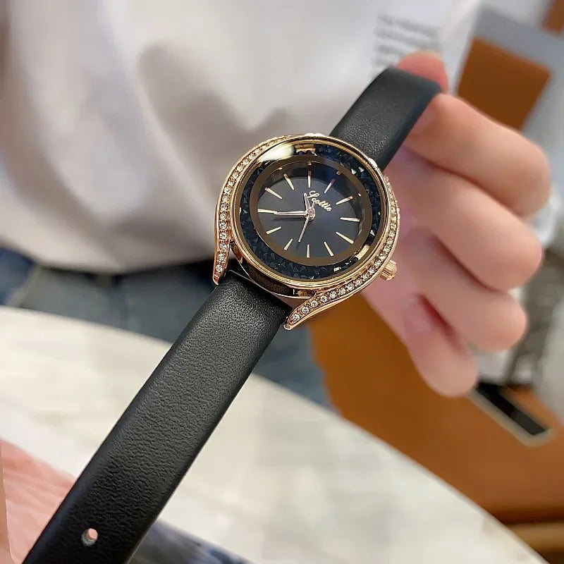 Women Luxury  Quartz Wristwatch Diamond Fashion Ladies Wrist Watch