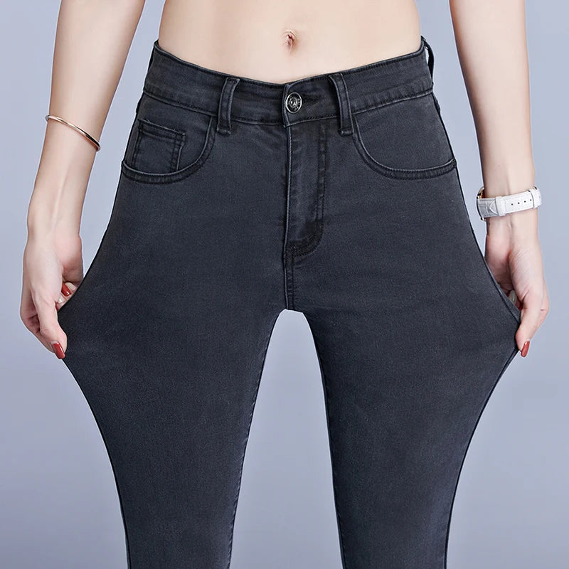 Jeans for Women Mom Jeans Blue Gray Black