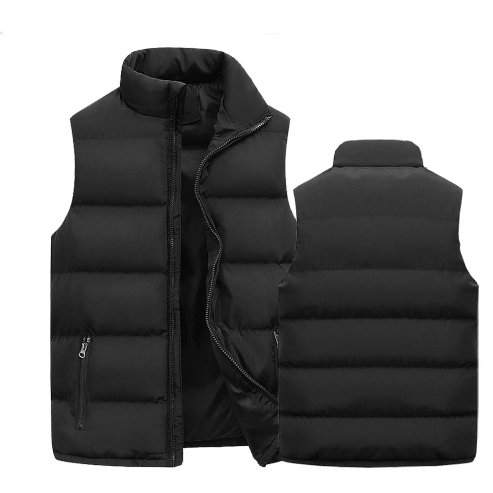 Mens Vest Warm  Sleeveless Jackets