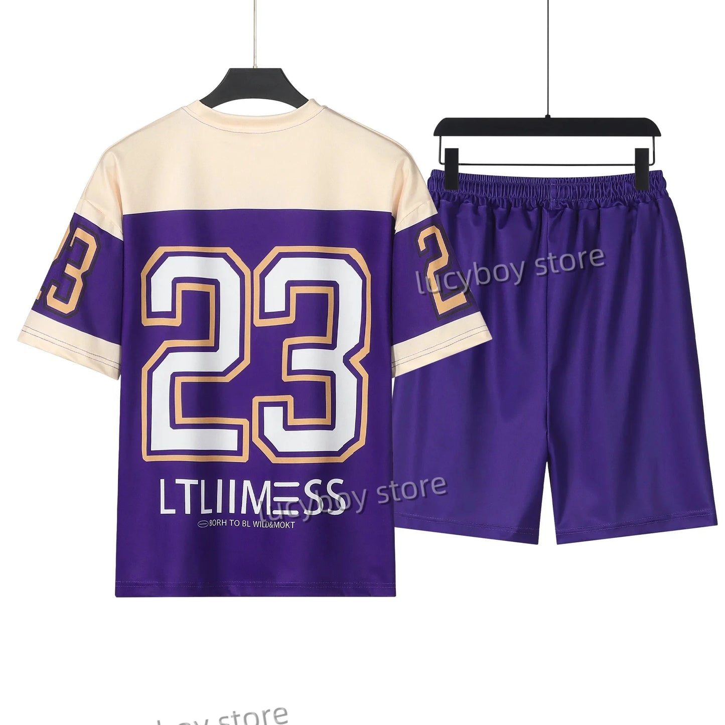 Men Number 23 Printed Set 2 Piece