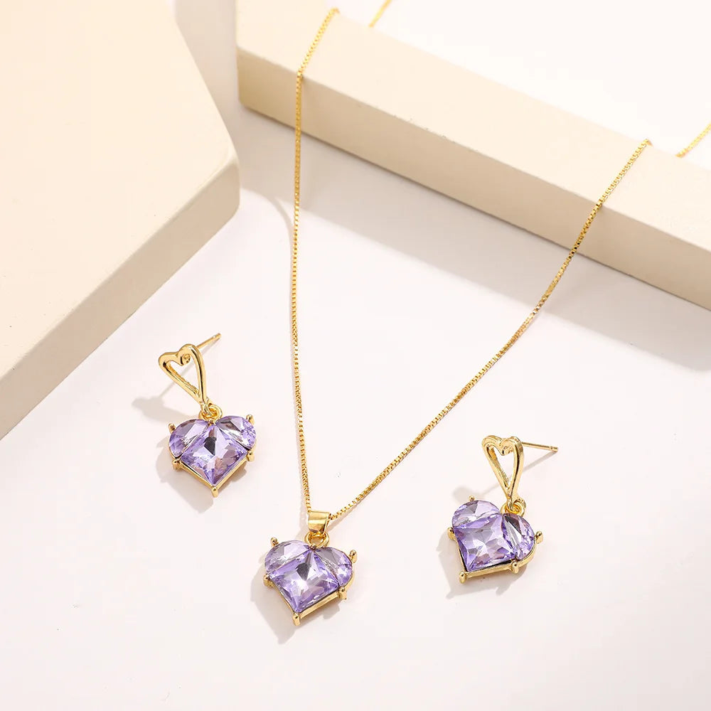 Fashion Earrings Necklaces Set for Women