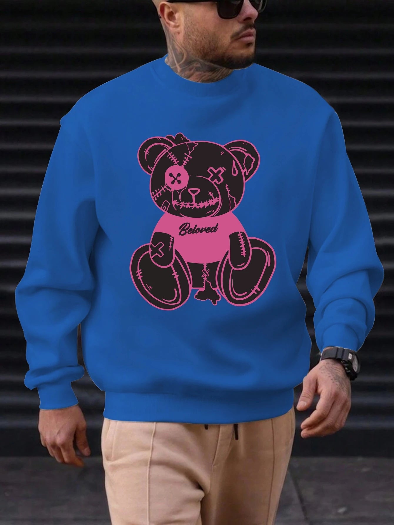 Men's Sweatshirt  Edgy Streetwear