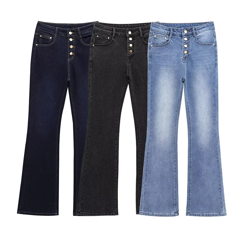 Women's Jeans Basic All-Match Slimming Denim Pants
