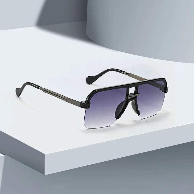 Sunglasses for Women Transparent Frame Gradient  Glasses
