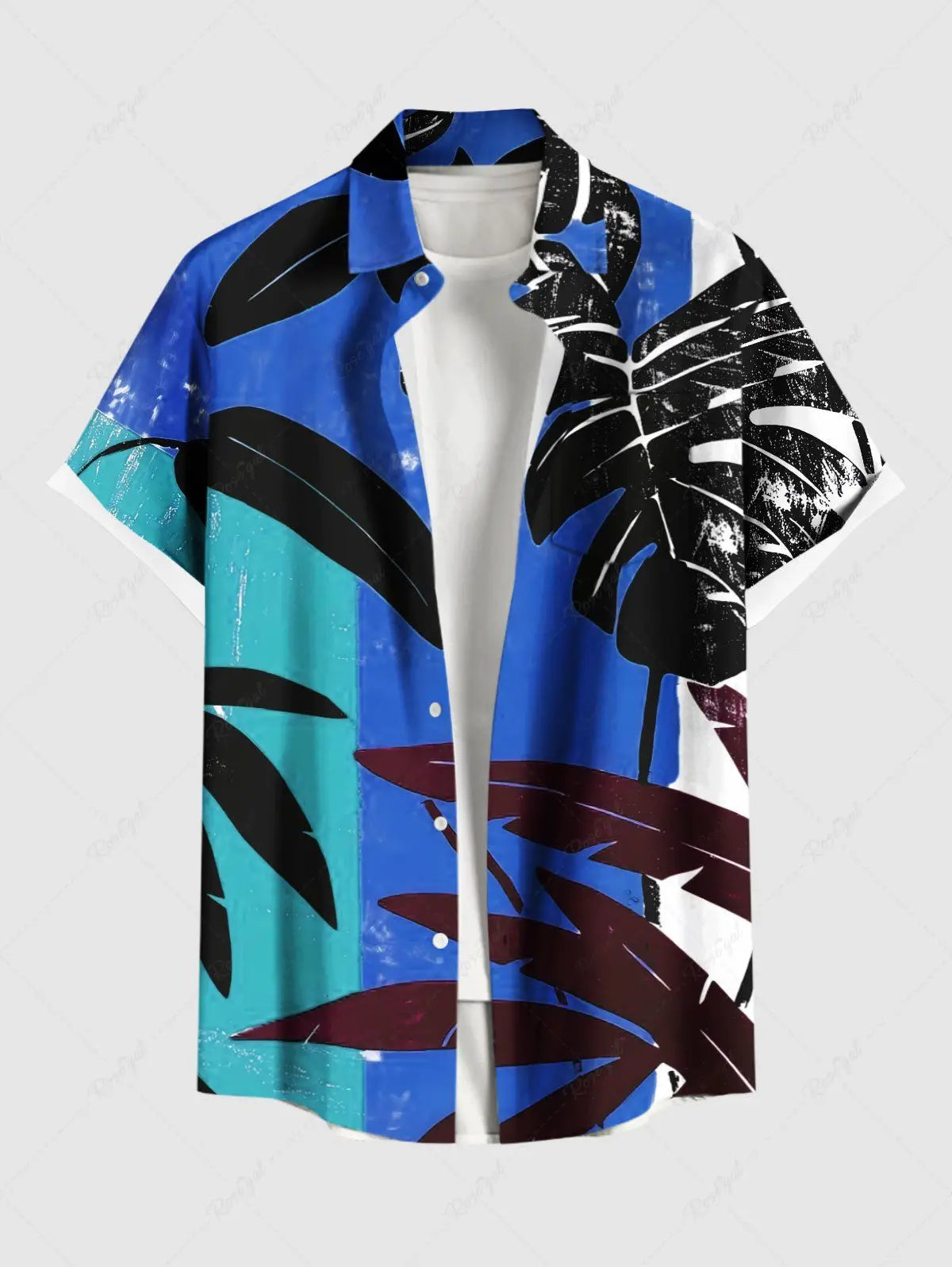 Summer Plus Size Men's Shirt 3D Prints