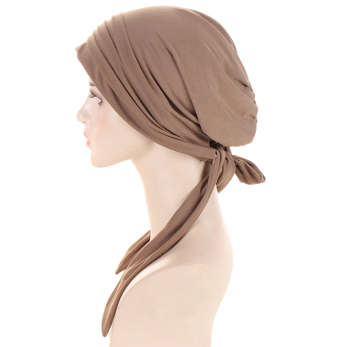 Ladies' Headscarf Long-Tailed Tied Headscarf