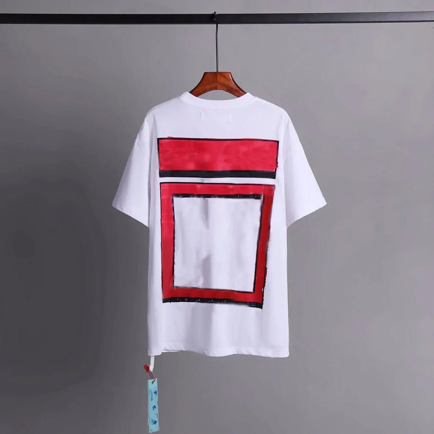 Men's T Shirt High-quality Version Clothing Graffiti Shirt Short Sleeve