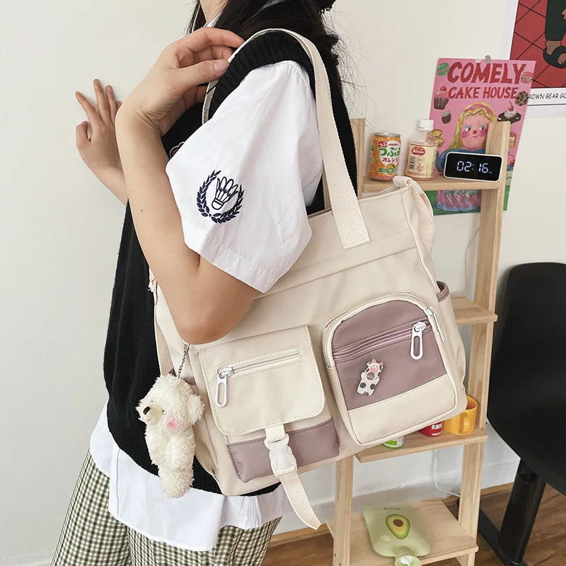 Women's Postman Tote School Bags