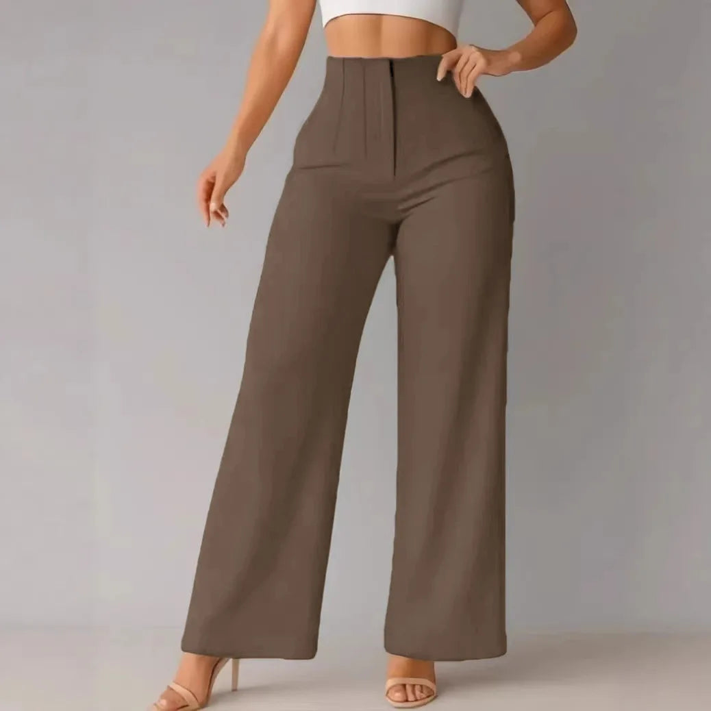 Women's High Waist Wide Leg Pants