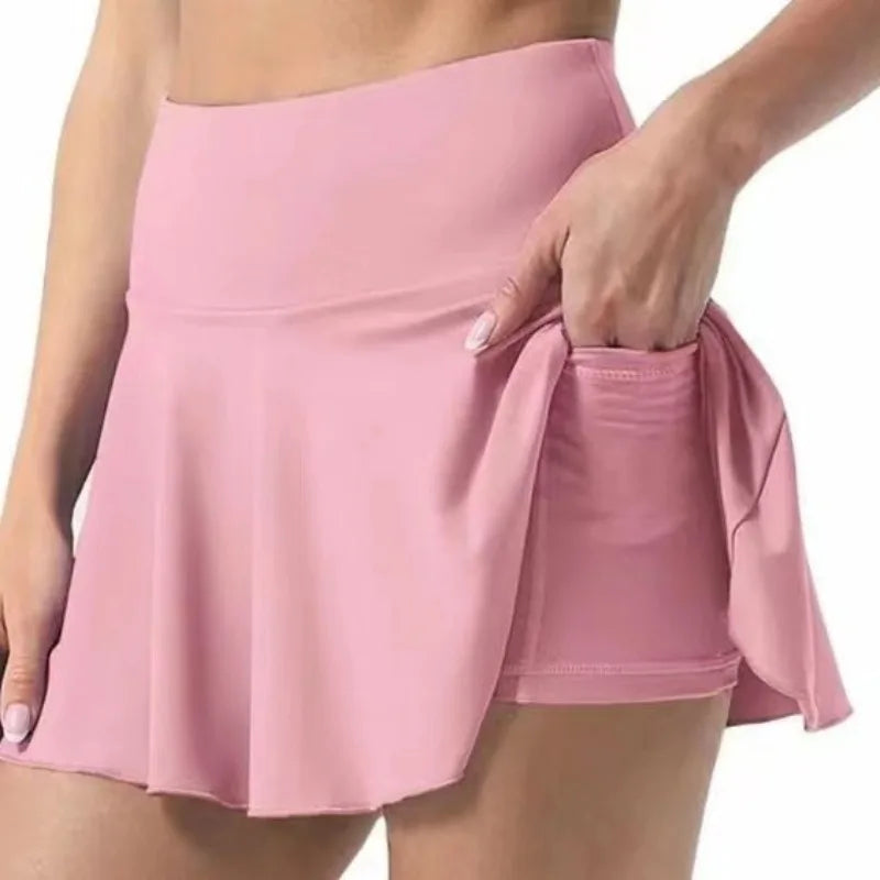 Tennis Skirts with Pockets High Waisted Pleated Skirt