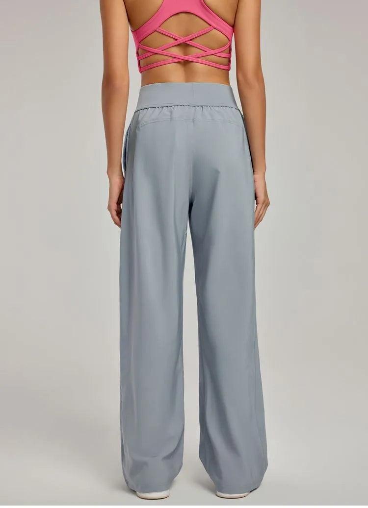 Women pants  Wide Leg High Waist Loose Trousers