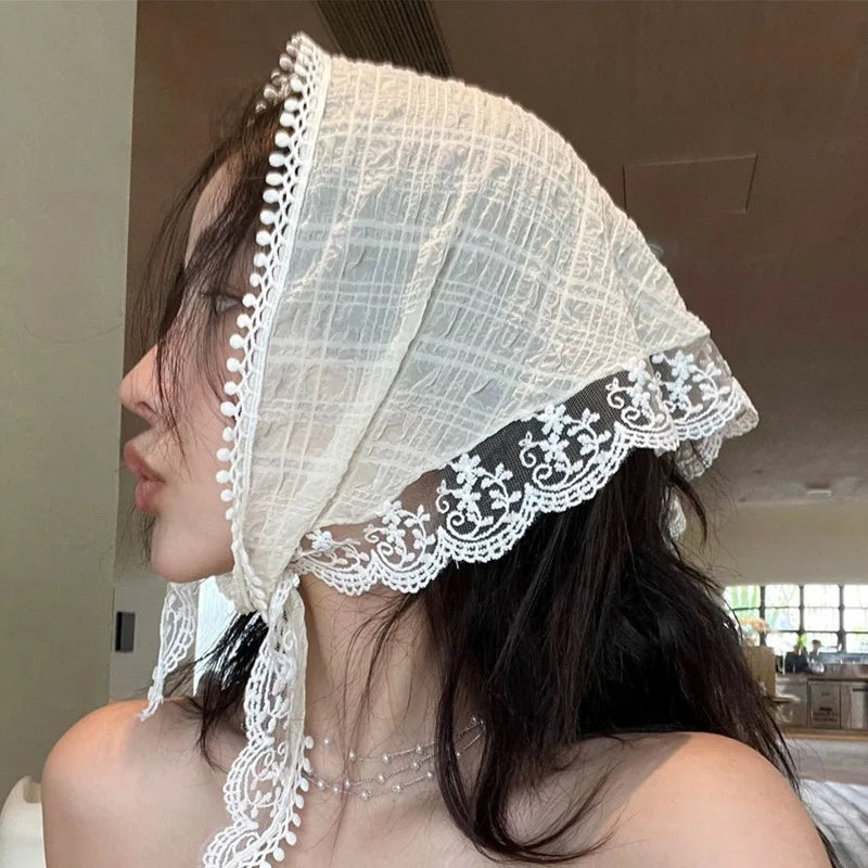 Hair scarf femme accessories for women girl bandana