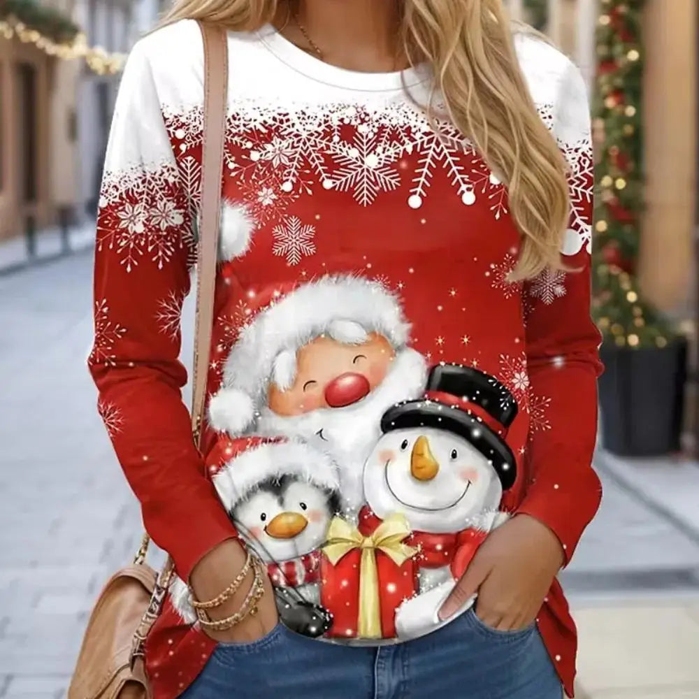 Women Sweatshirt Designer Round Neck Long Sleeve
