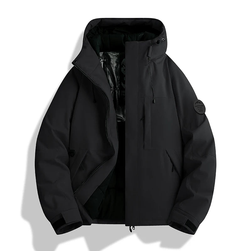 Winter Warm Hooded Puffer Jacket