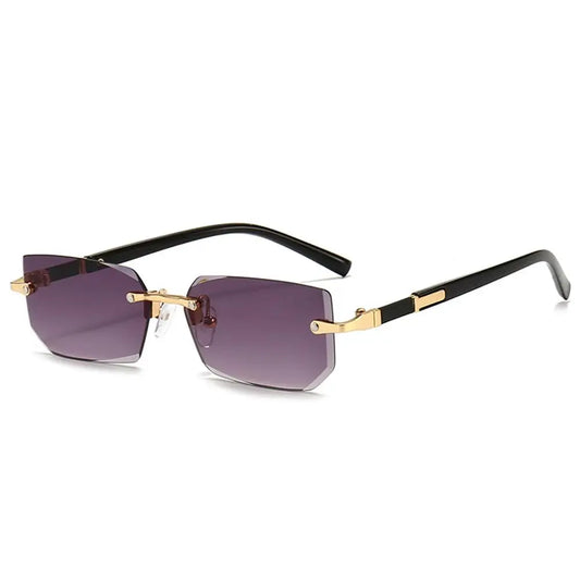 Trendy Rimless Sunglasses for Women