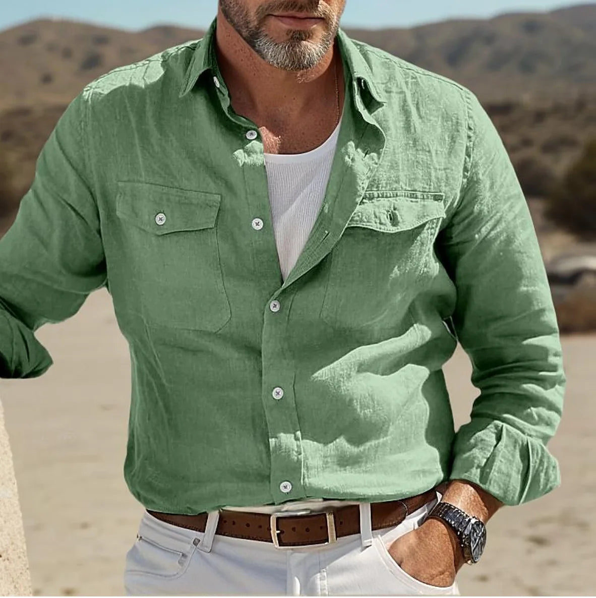 Men's Shirts   Linen