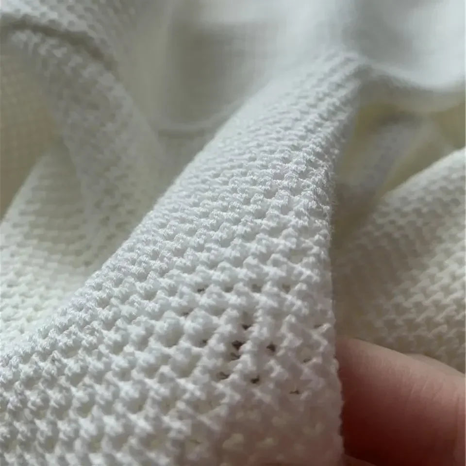 New Women Hollow Out Hooded Knitwear