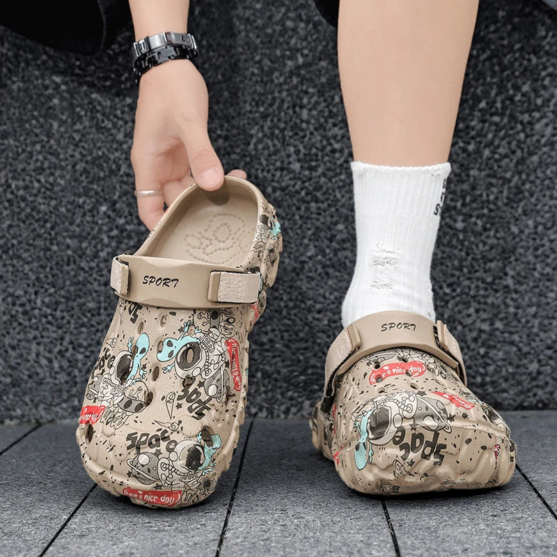 EVA Slippers Summer Men Garden Clogs