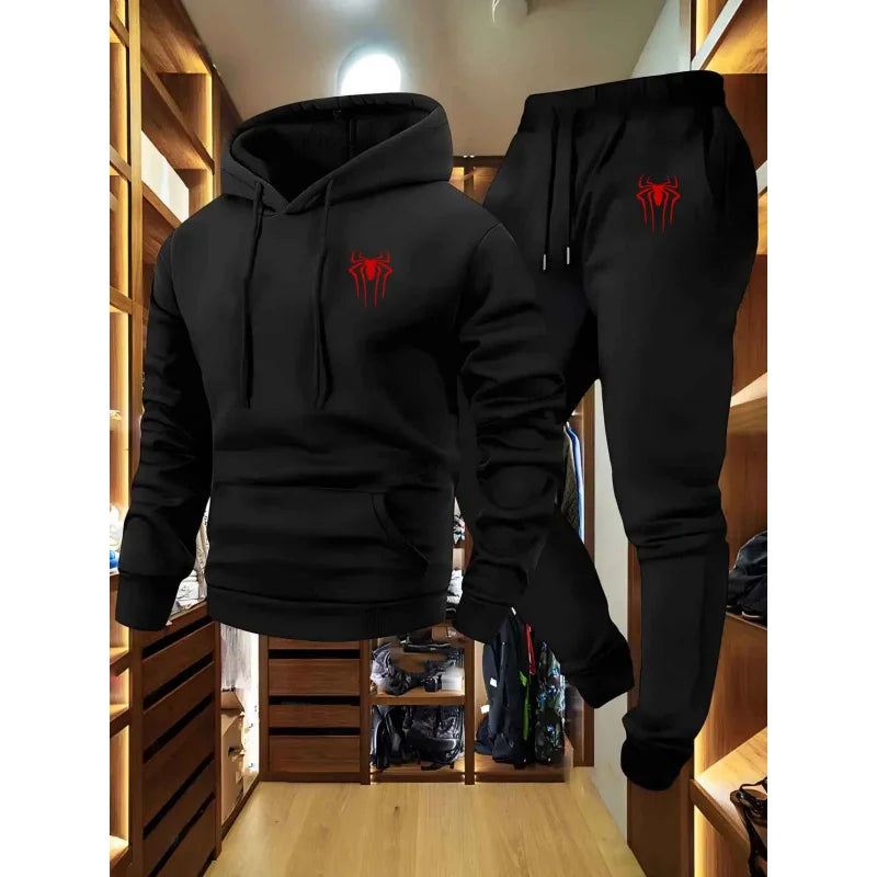 Fashionable men's sportswear set  spring  Autumn