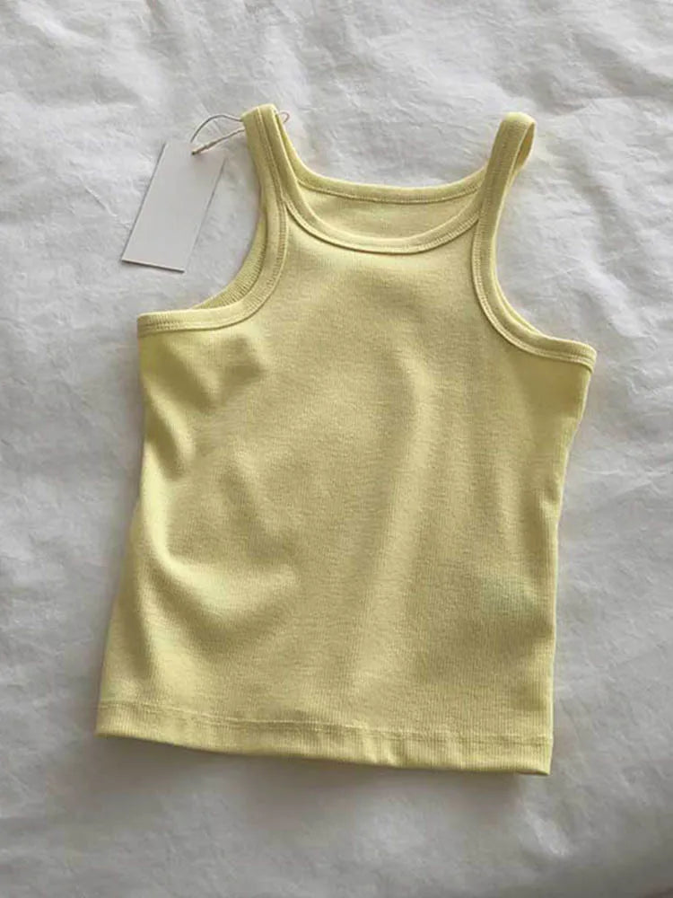 Women Tank Tops Sexy Cropped Top