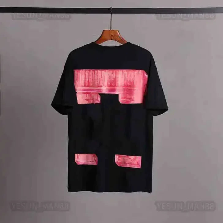 Men's T Shirt High-quality Version Clothing Graffiti Shirt Short Sleeve