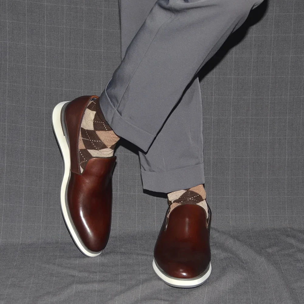 Classic Genuine Leather Loafer Shoes for Men