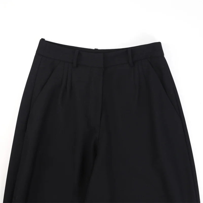 Women's pants New low waisted straight leg pants