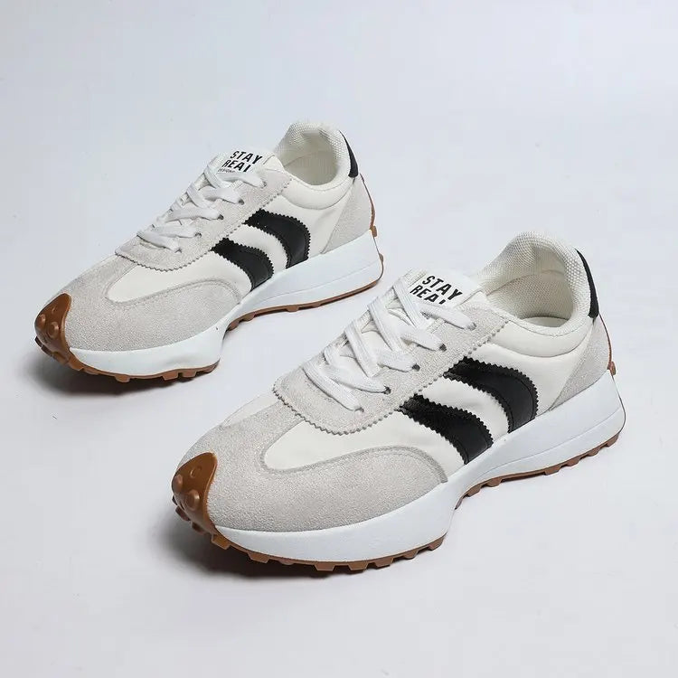 Women Sneakers Spring New Luxury Flat Comfortable Slip on Soft Trend Sneakers