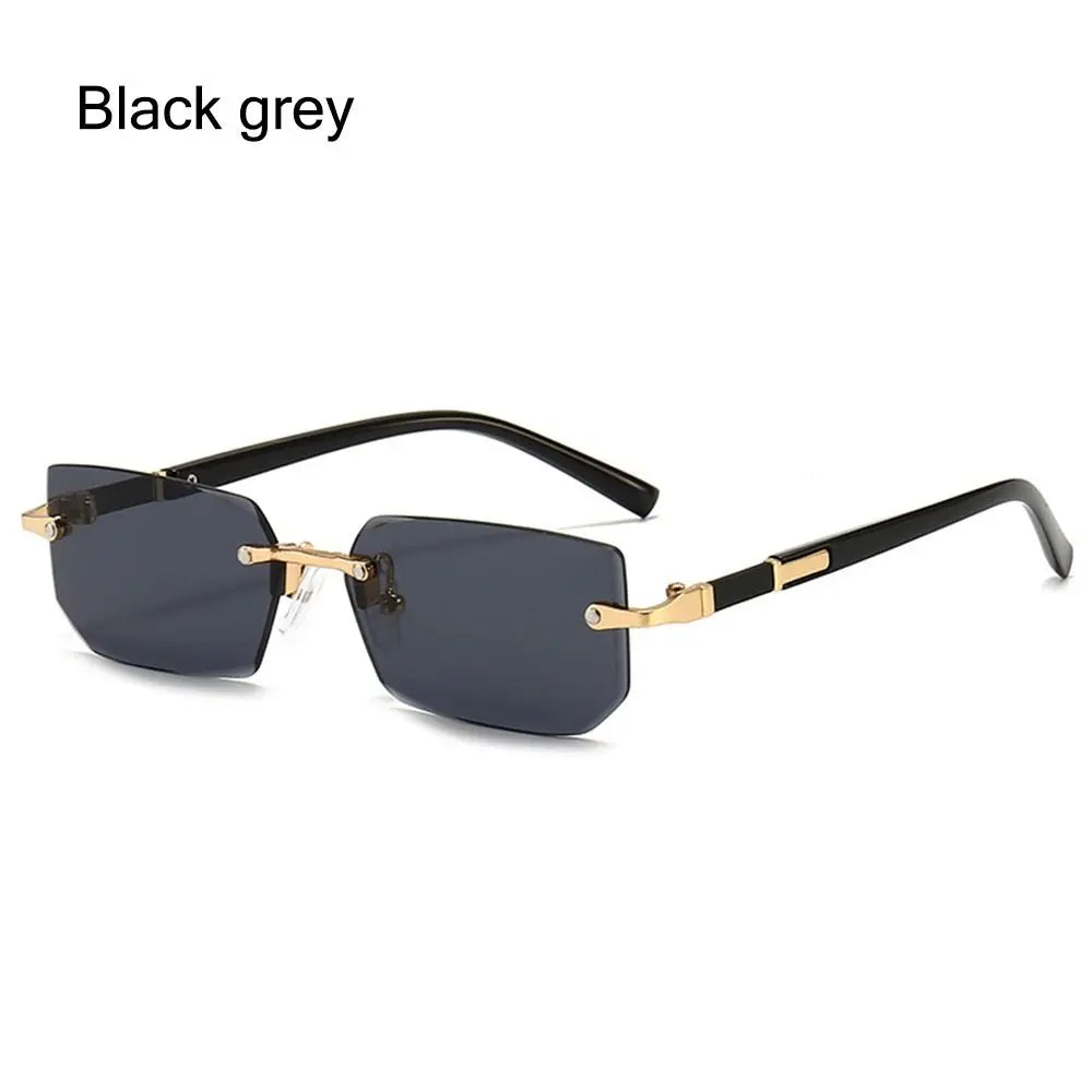 Trendy Rimless Sunglasses for Women