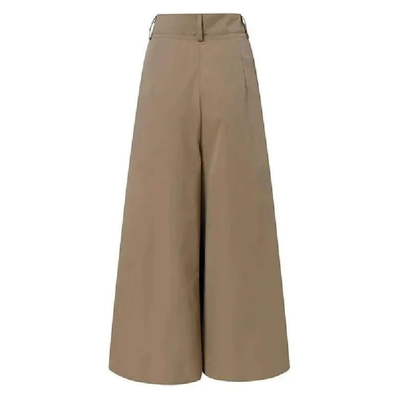 Wide Leg Pants For Women Pants  Linen Comfy Baggy Trousers With VêTements Femme
