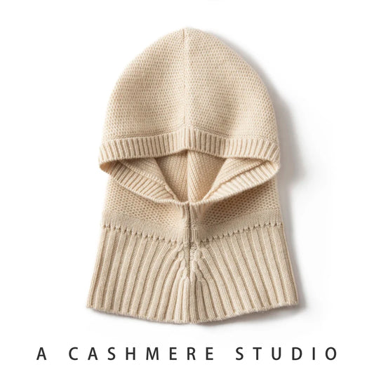 Women's Hat Cashmere Knitted Scarf