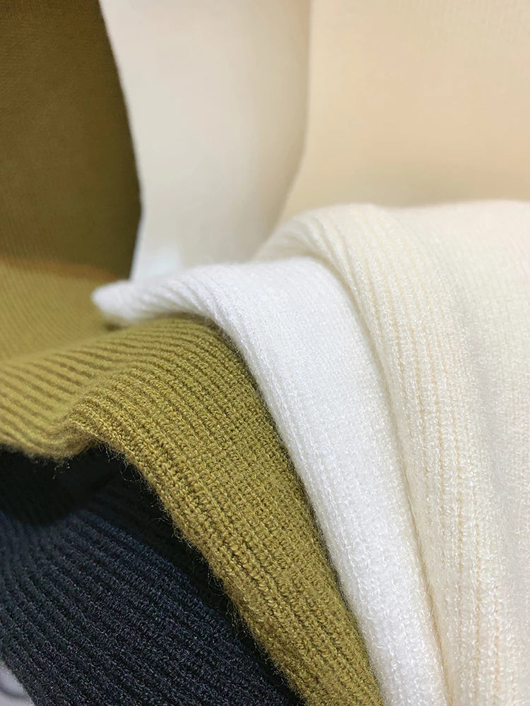 Women Knitted Tank Top  Slim  Short Sleeveless Sweaters