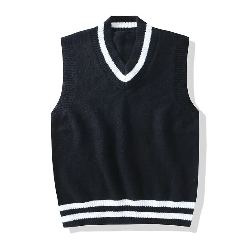 Men Knit Sweater Vest sweater