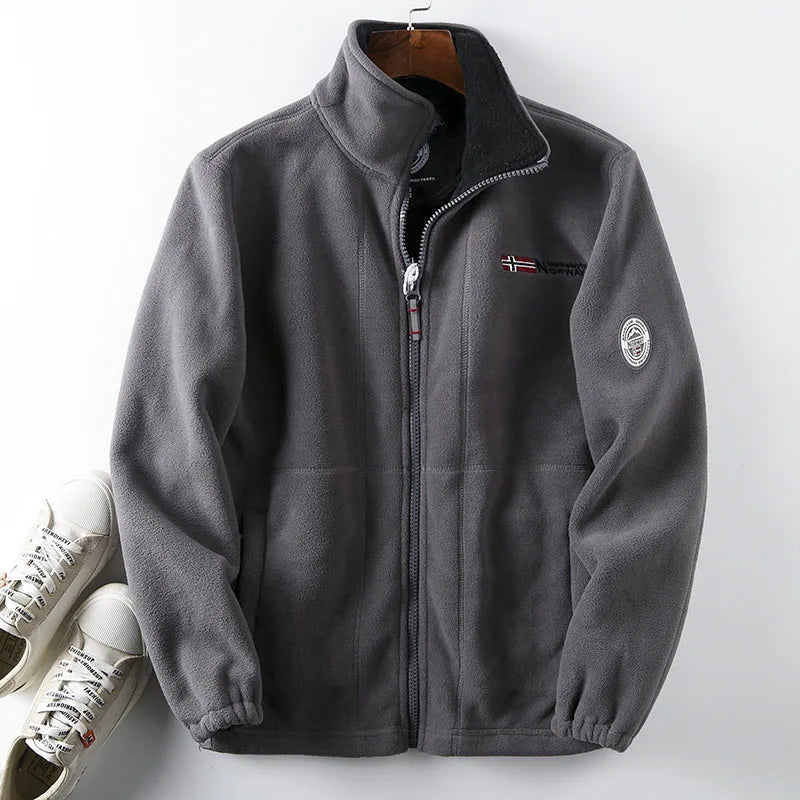 Men's Casual Jacket, Thickened Wool Jacket