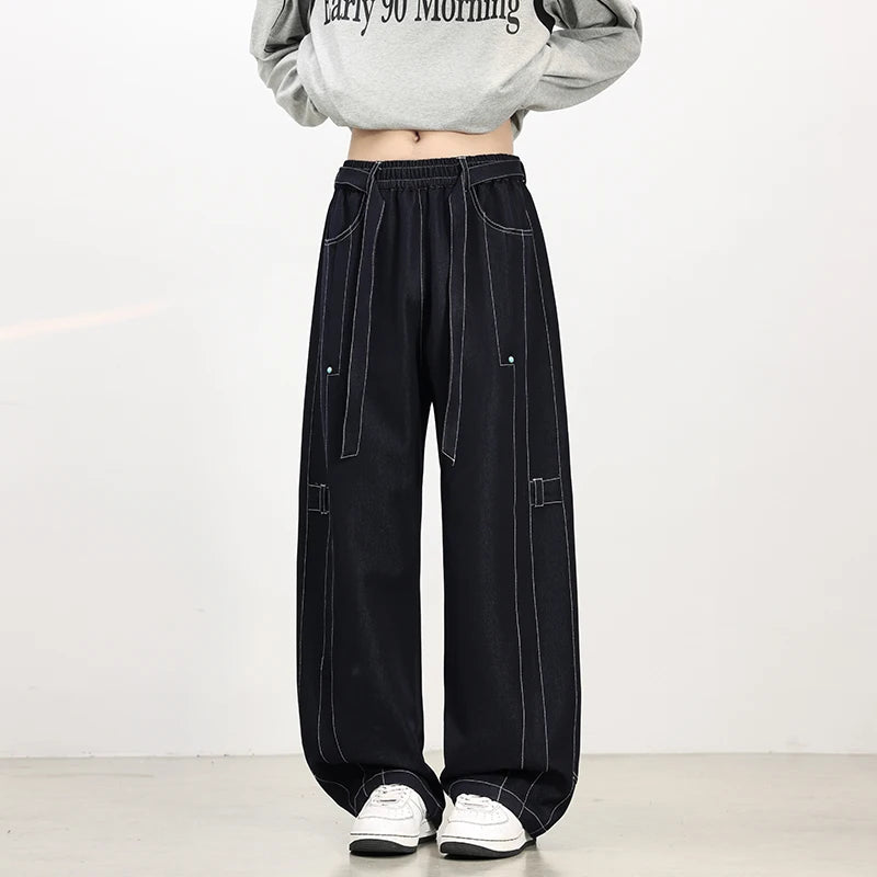 Trendy Wide Leg Pants For Outdoor Sports