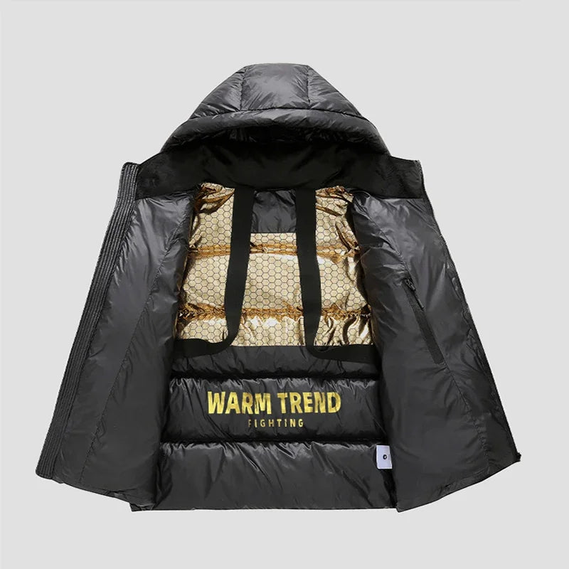 Thick Warm Outerwear Parkas for Men
