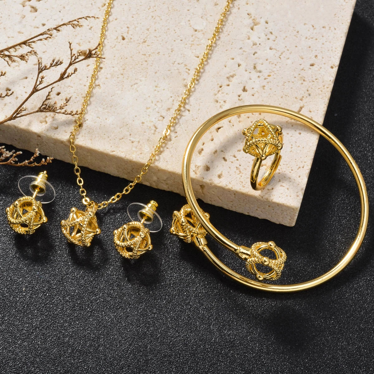 4pcs/set  Women's Jewelry Set