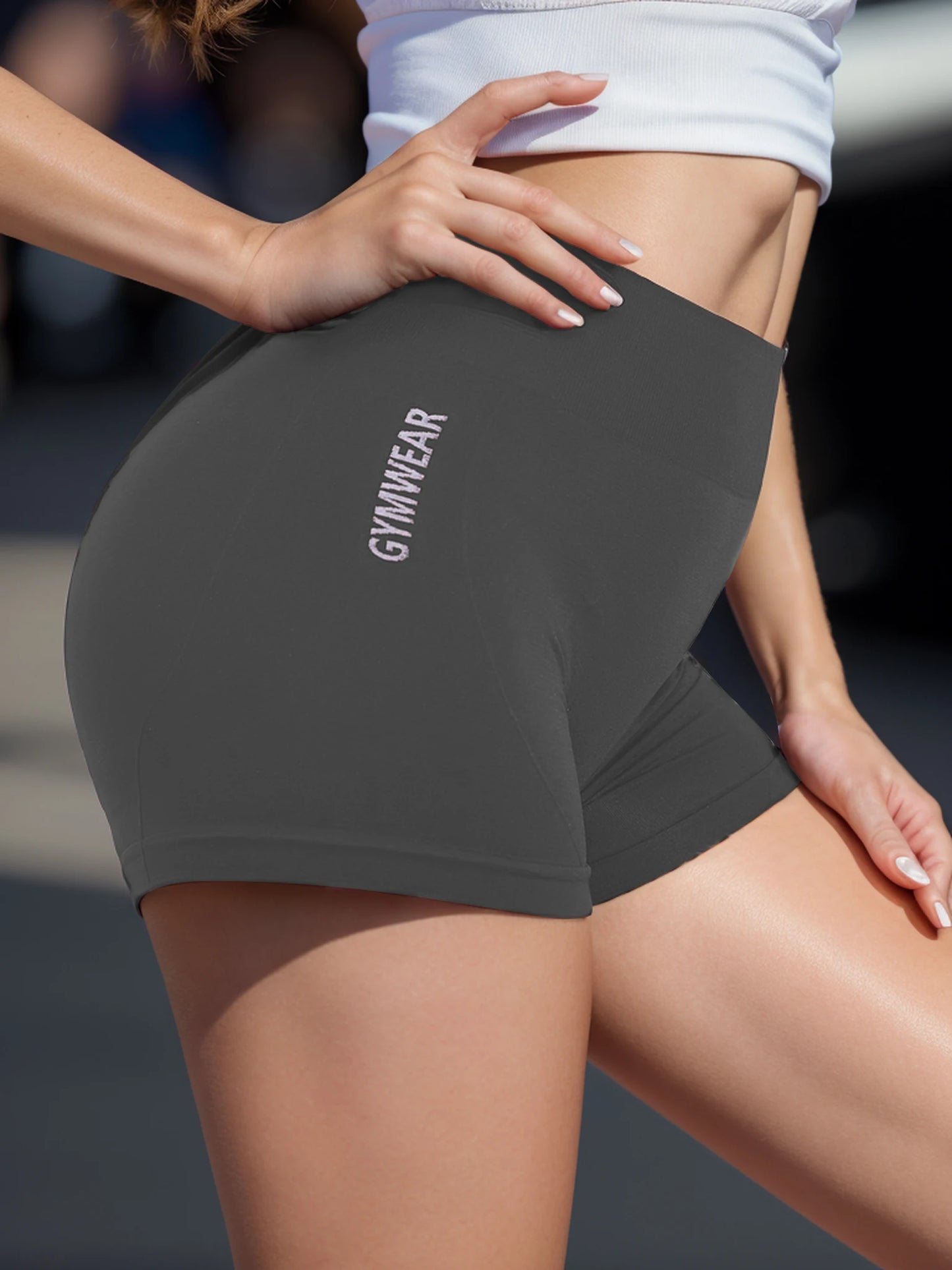 Fitness Shorts for Female Tight Cycling Yoga Breathable Sports Pants