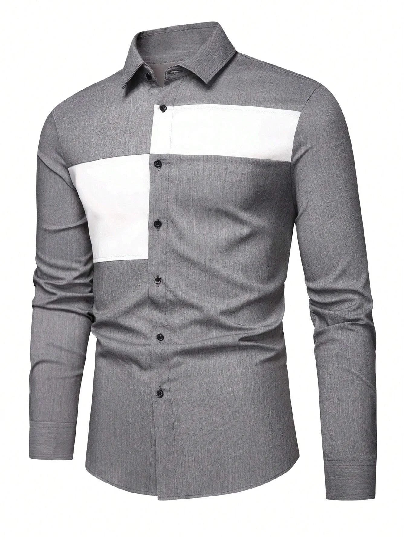 Men's Fashion Classic Business Casual Shirt