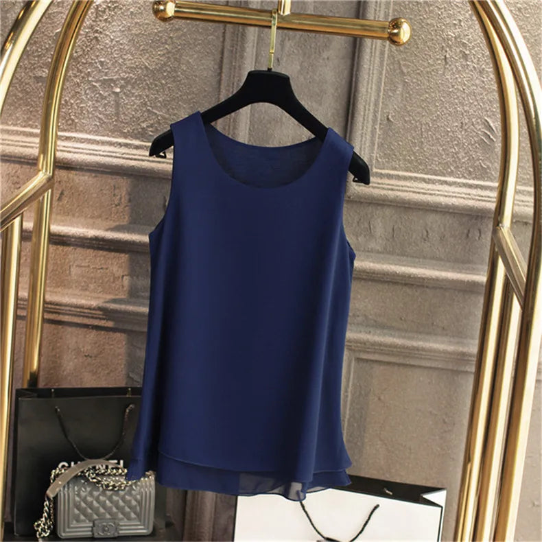Women Tank Top  SO Neck Sleeveless Tops