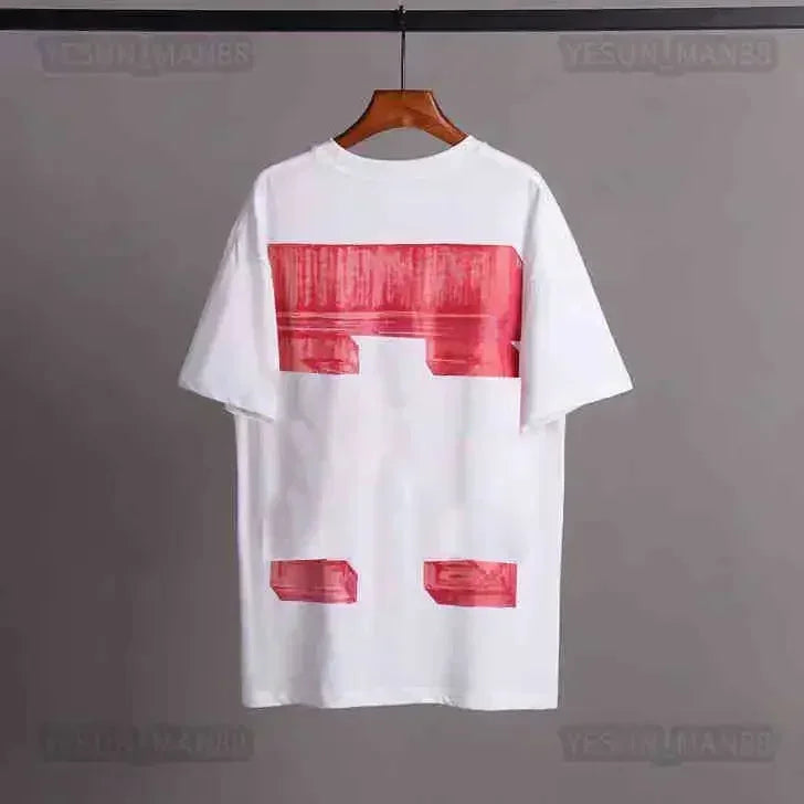 Men's T Shirt High-quality Version Clothing Graffiti Shirt Short Sleeve
