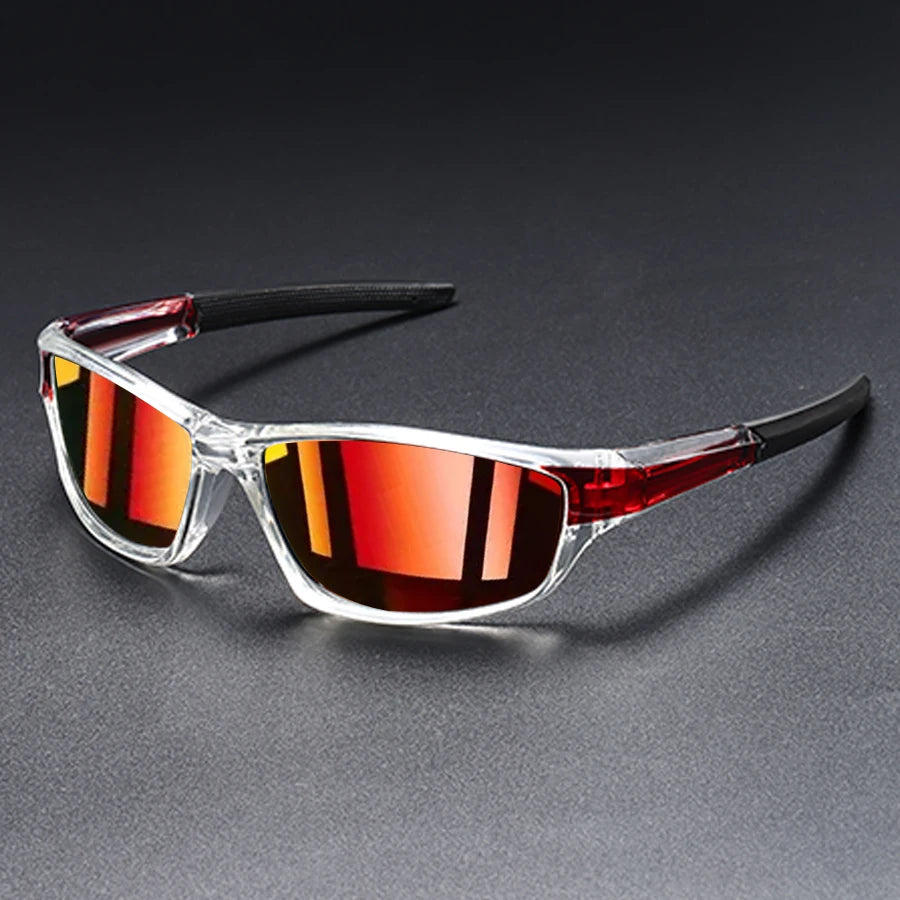 Classic Men's Glasses, Fashionable Wrap-Around Glasses for Women