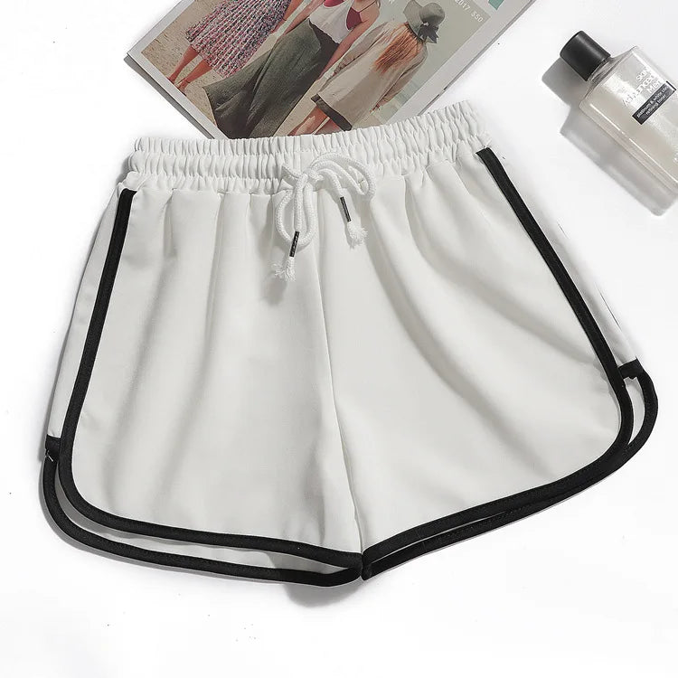 Women yoga Shorts Summer outer wear mid-waist casual pants
