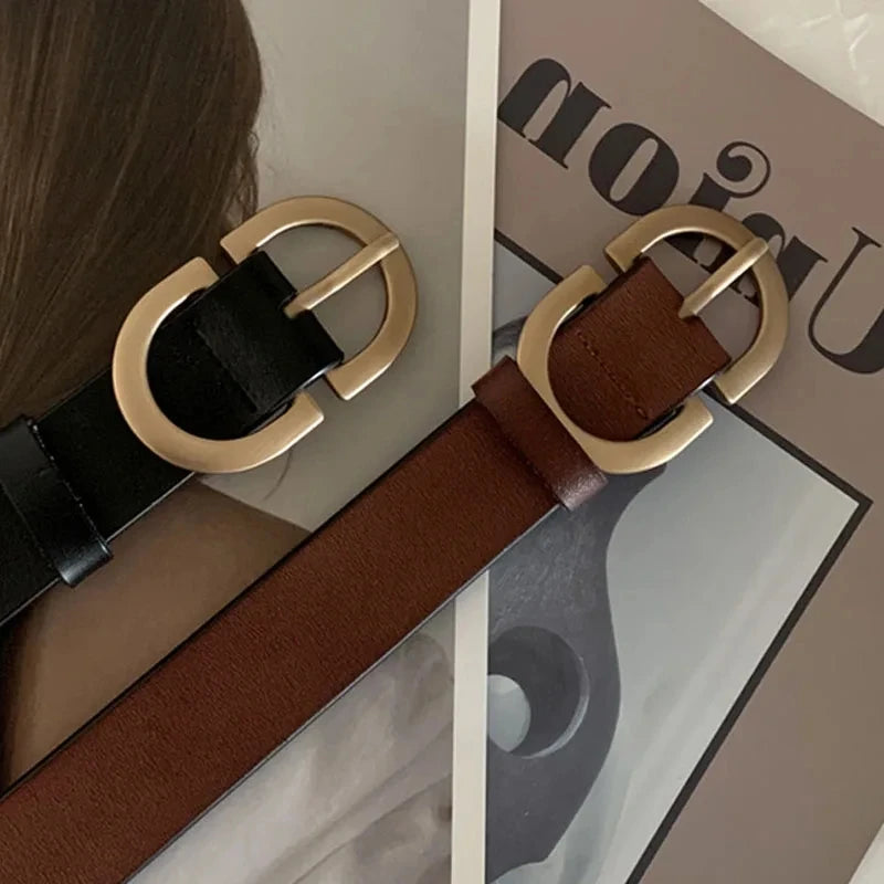 Women's Waist Belt Casual Wear Simple Waist Strap