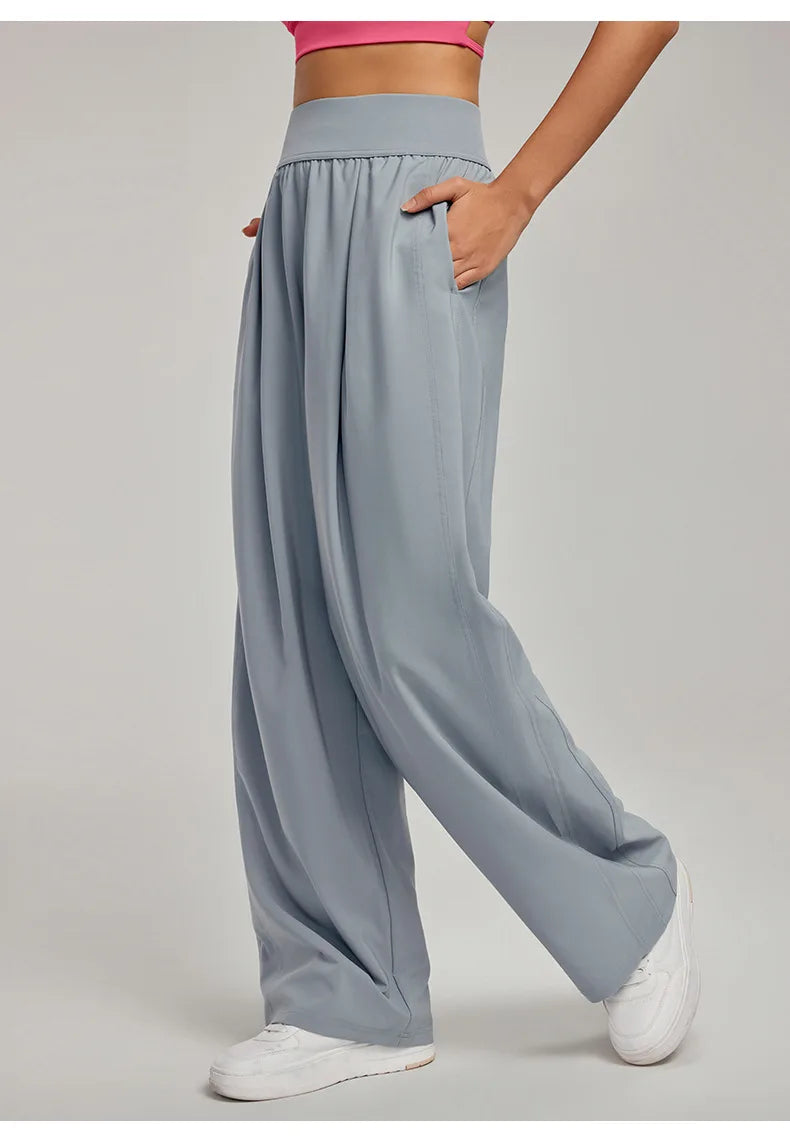 Women pants  Wide Leg High Waist Loose Trousers