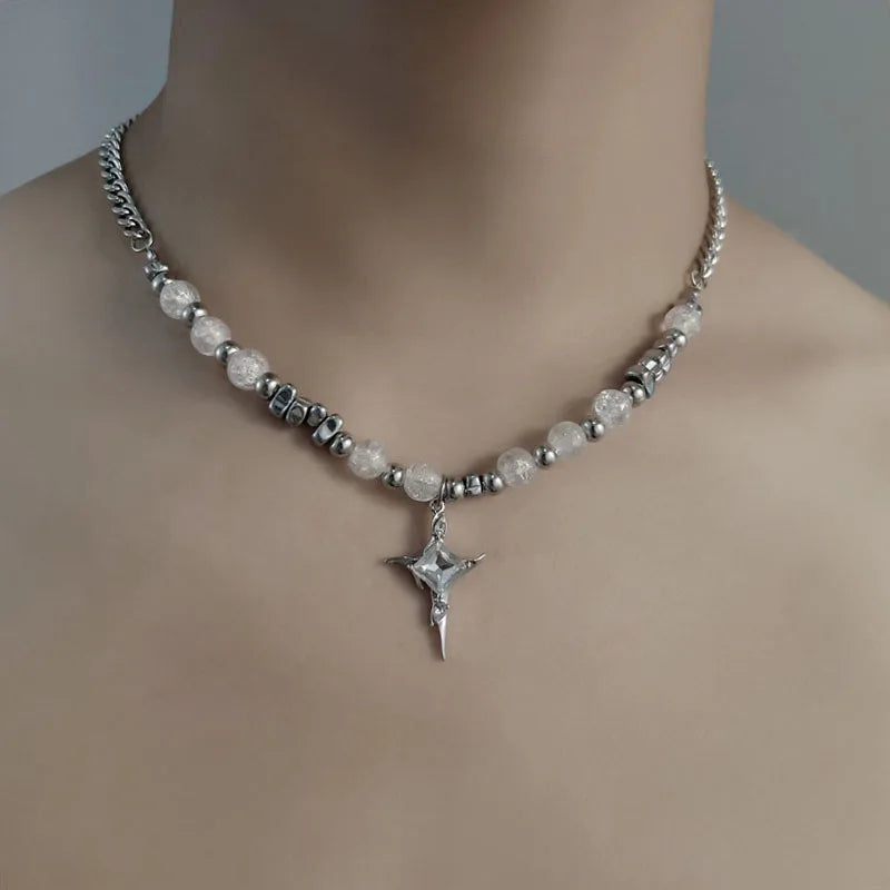 Stainless Steel Cuban Chains Necklace for Men Women
