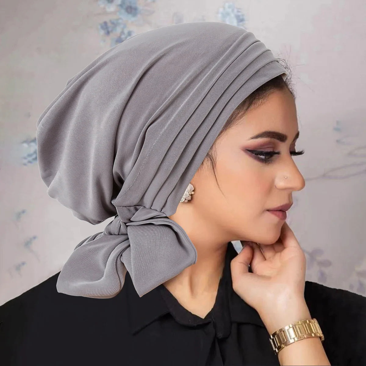 Ladies' Headscarf Long-Tailed Tied Headscarf