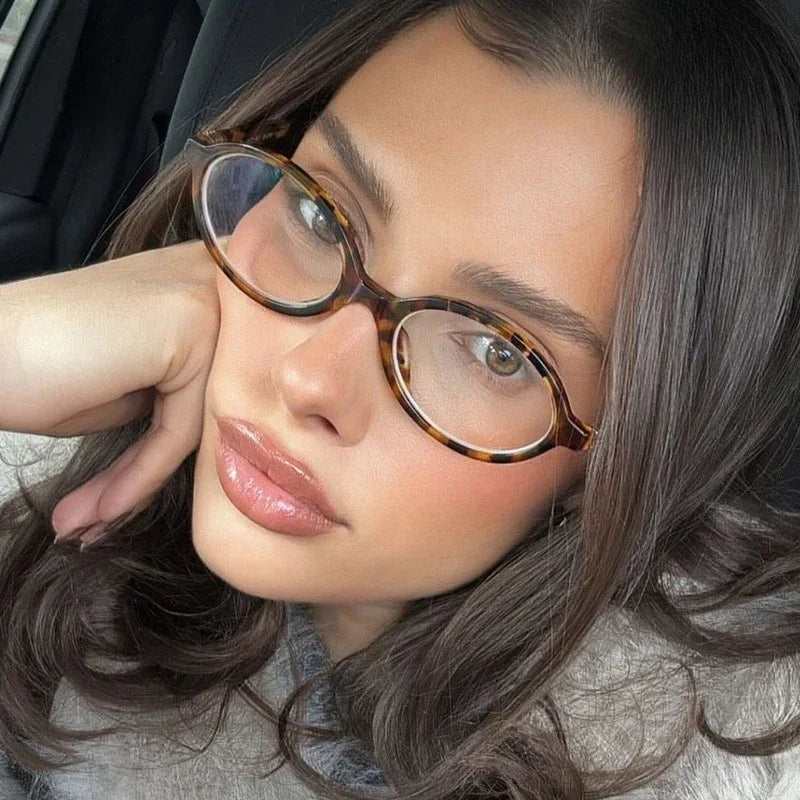 New Round Myopia Glasses for Women