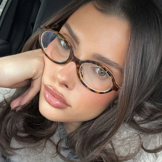 New Round Myopia Glasses for Women