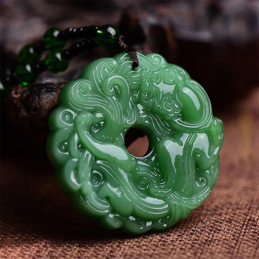 Emerald Pendant Necklace